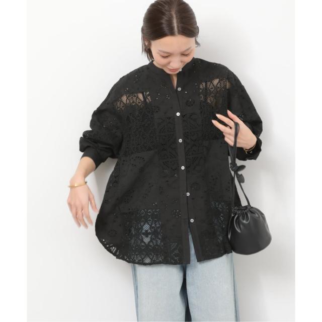 ジャーナルスタンダード レリューム（JOURNAL STANDARD relume）/《追加予約》パッチワークレースシャツ