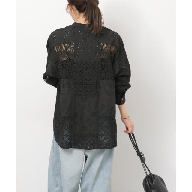 ジャーナルスタンダード レリューム（JOURNAL STANDARD relume）/《追加予約》パッチワークレースシャツ