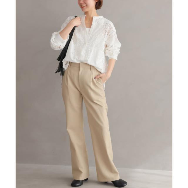 ジャーナルスタンダード レリューム（JOURNAL STANDARD relume）/《追加予約》パッチワークレースシャツ