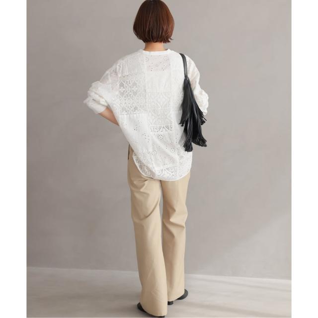 ジャーナルスタンダード レリューム（JOURNAL STANDARD relume）/《追加予約》パッチワークレースシャツ