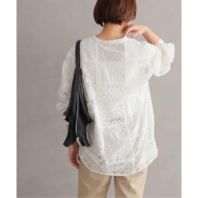 ジャーナルスタンダード レリューム（JOURNAL STANDARD relume）/《追加予約》パッチワークレースシャツ