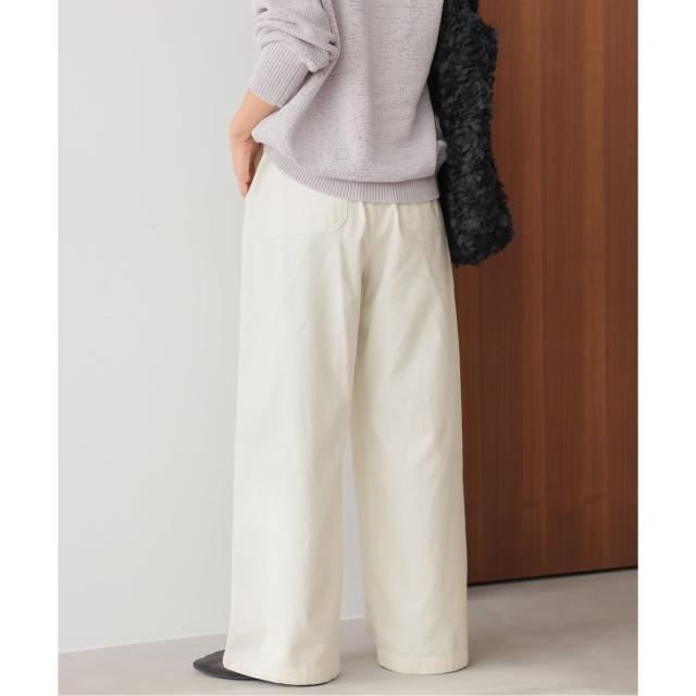 ジャーナルスタンダード レリューム（JOURNAL STANDARD relume）/《予約》［26SS新作］コットンツイルギャザーワイドパンツ