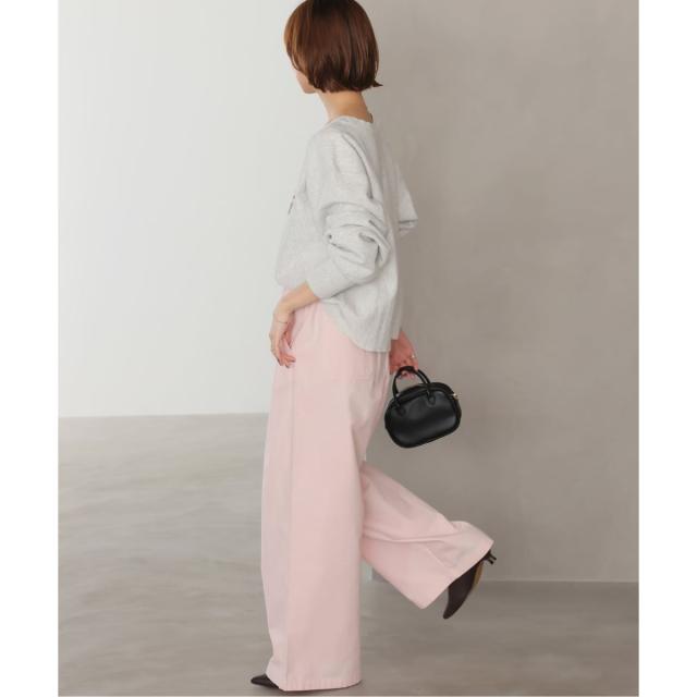 ジャーナルスタンダード レリューム（JOURNAL STANDARD relume）/《予約》［26SS新作］コットンツイルギャザーワイドパンツ