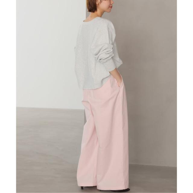 ジャーナルスタンダード レリューム（JOURNAL STANDARD relume）/《予約》［26SS新作］コットンツイルギャザーワイドパンツ