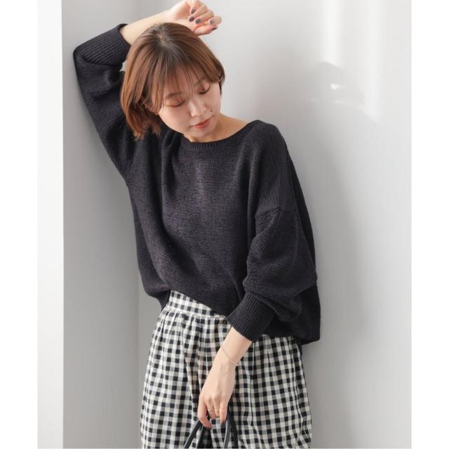 ジャーナルスタンダード レリューム（JOURNAL STANDARD relume）/《予約》［26SS新作］テープヤーンニュアンスプルオーバー