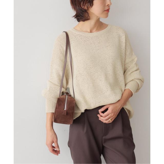 ジャーナルスタンダード レリューム（JOURNAL STANDARD relume）/《予約》［26SS新作］テープヤーンニュアンスプルオーバー