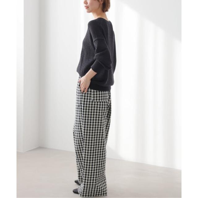 ジャーナルスタンダード レリューム（JOURNAL STANDARD relume）/《予約》［26SS新作］テープヤーンニュアンスプルオーバー