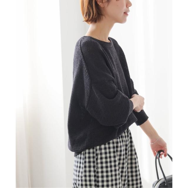 ジャーナルスタンダード レリューム（JOURNAL STANDARD relume）/《予約》［26SS新作］テープヤーンニュアンスプルオーバー