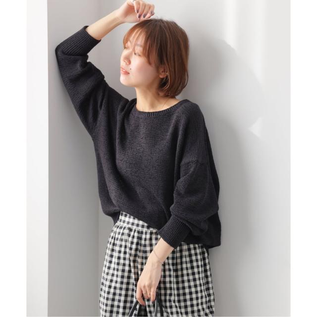 ジャーナルスタンダード レリューム（JOURNAL STANDARD relume）/《予約》［26SS新作］テープヤーンニュアンスプルオーバー