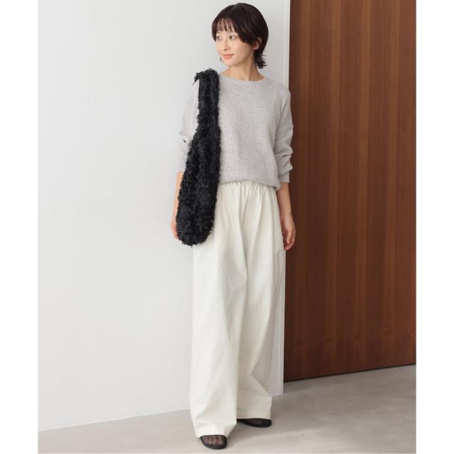 ジャーナルスタンダード レリューム（JOURNAL STANDARD relume）/《予約》［26SS新作］テープヤーンニュアンスプルオーバー