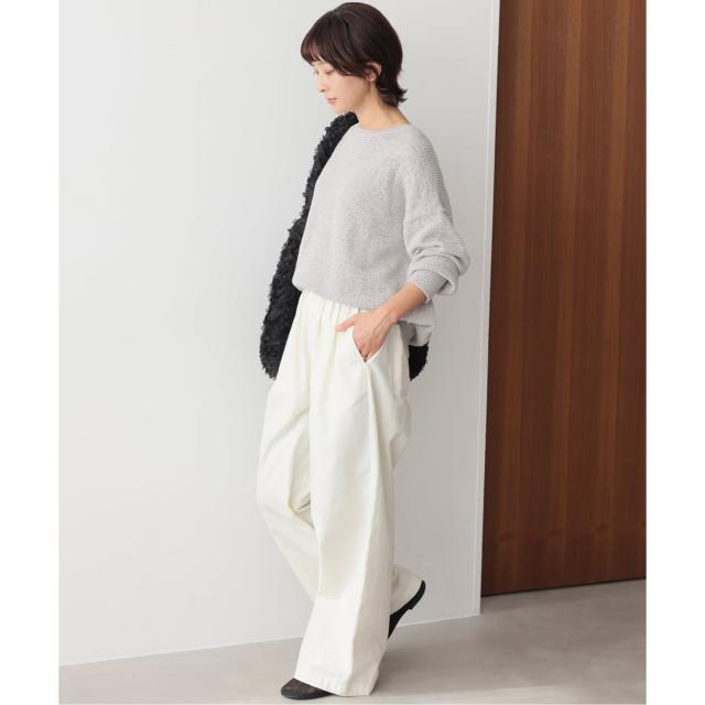 ジャーナルスタンダード レリューム（JOURNAL STANDARD relume）/《予約》［26SS新作］テープヤーンニュアンスプルオーバー