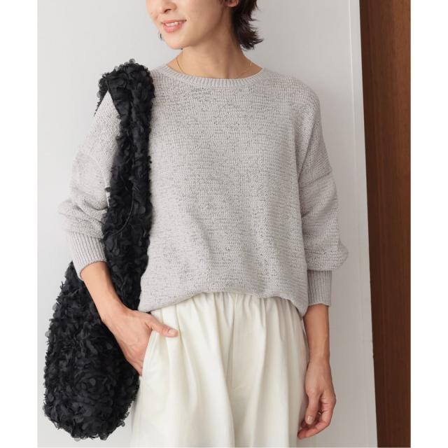 ジャーナルスタンダード レリューム（JOURNAL STANDARD relume）/《予約》［26SS新作］テープヤーンニュアンスプルオーバー