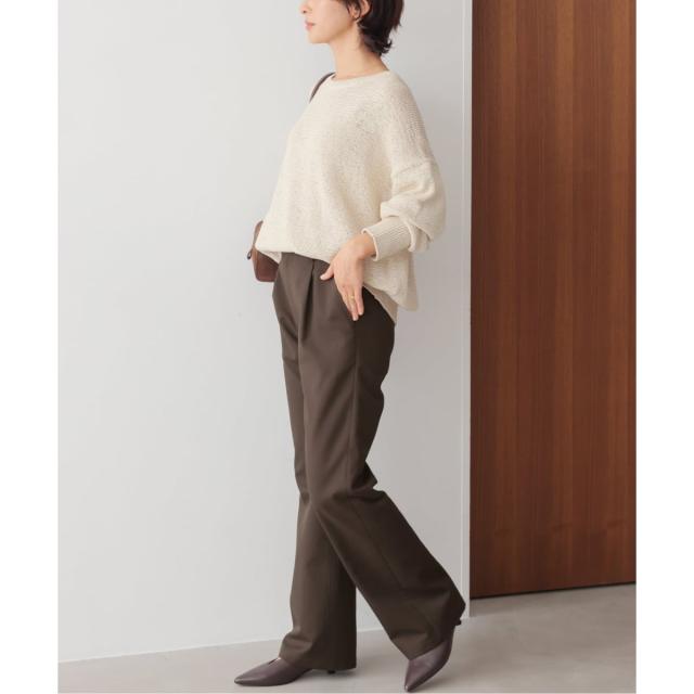 ジャーナルスタンダード レリューム（JOURNAL STANDARD relume）/《予約》［26SS新作］ストレッチツイルフレアパンツ