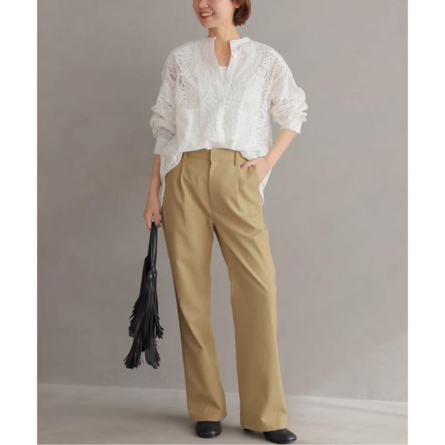 ジャーナルスタンダード レリューム（JOURNAL STANDARD relume）/《予約》［26SS新作］ストレッチツイルフレアパンツ