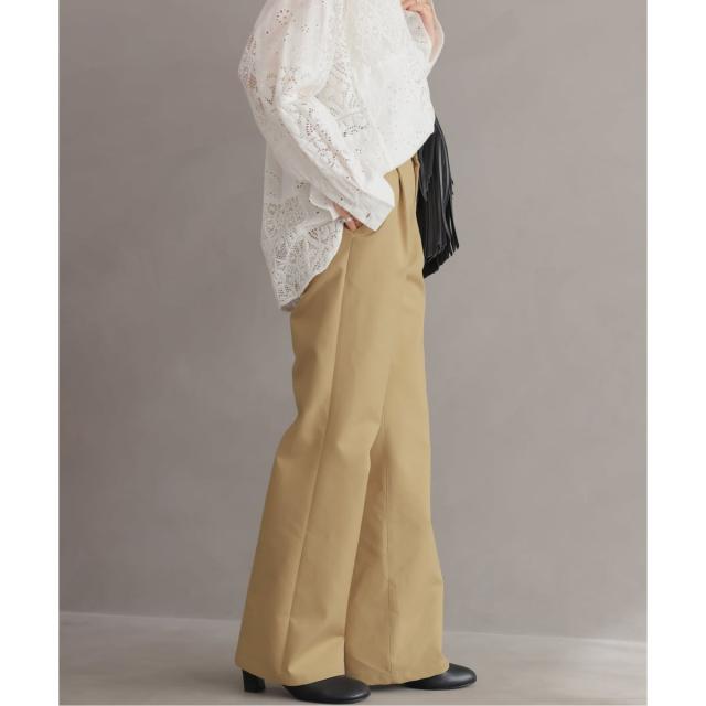 ジャーナルスタンダード レリューム（JOURNAL STANDARD relume）/《予約》［26SS新作］ストレッチツイルフレアパンツ