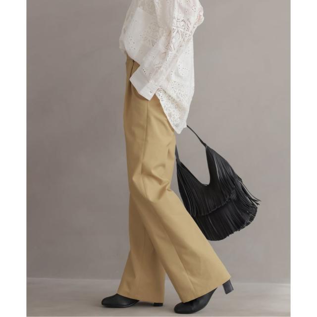 ジャーナルスタンダード レリューム（JOURNAL STANDARD relume）/《予約》［26SS新作］ストレッチツイルフレアパンツ