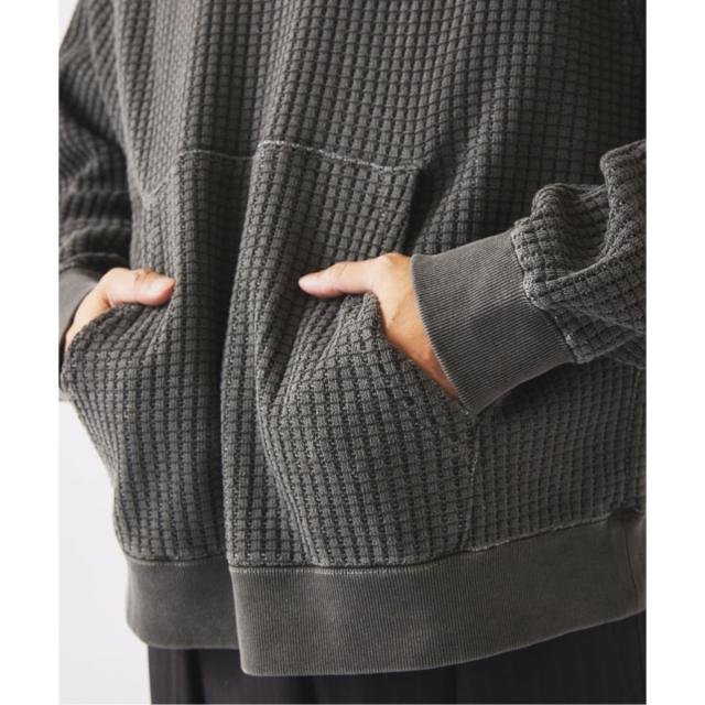 ジャーナルスタンダード レリューム（JOURNAL STANDARD relume）/《予約》ガーメントダイ ビッグワッフル パーカー