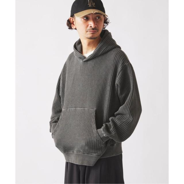 ジャーナルスタンダード レリューム（JOURNAL STANDARD relume）/《予約》ガーメントダイ ビッグワッフル パーカー