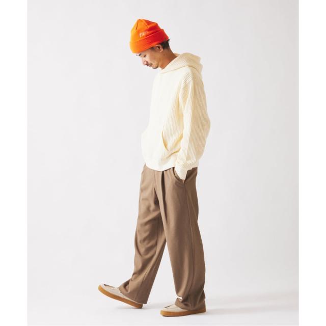 ジャーナルスタンダード レリューム（JOURNAL STANDARD relume）/《予約》ガーメントダイ ビッグワッフル パーカー