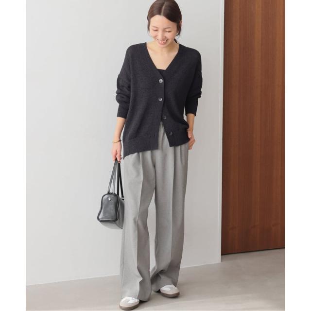 ジャーナルスタンダード レリューム（JOURNAL STANDARD relume）/《予約》［26SS新作］テープヤーンニュアンスVカーディガン