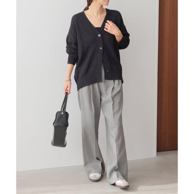 ジャーナルスタンダード レリューム（JOURNAL STANDARD relume）/《予約》［26SS新作］テープヤーンニュアンスVカーディガン