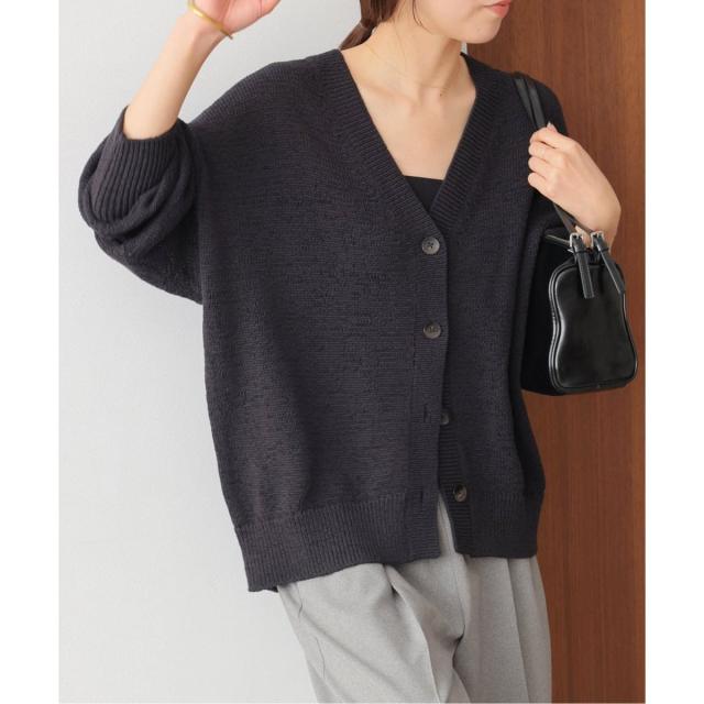 ジャーナルスタンダード レリューム（JOURNAL STANDARD relume）/《予約》［26SS新作］テープヤーンニュアンスVカーディガン