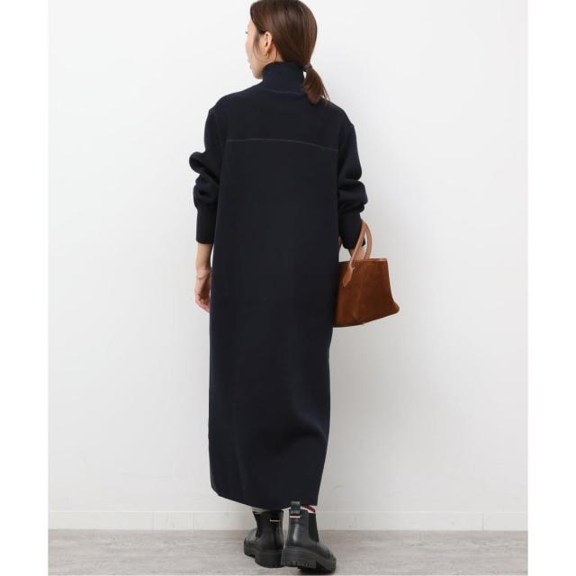 ジャーナルスタンダード レリューム（JOURNAL STANDARD relume）/《追加予約2》スウェットライクハーフジップワンピース