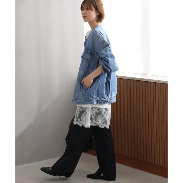 ジャーナルスタンダード レリューム（JOURNAL STANDARD relume）/《予約》［26SS新作］別注【LEVI’S】COLLARLESS XL TRUCKER：デニム…