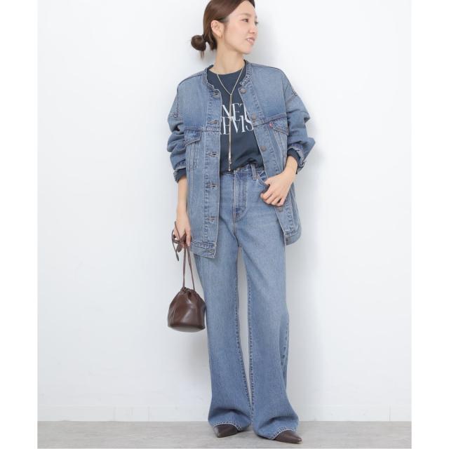 ジャーナルスタンダード レリューム（JOURNAL STANDARD relume）/《予約》［26SS新作］別注【LEVI’S】COLLARLESS XL TRUCKER：デニム…