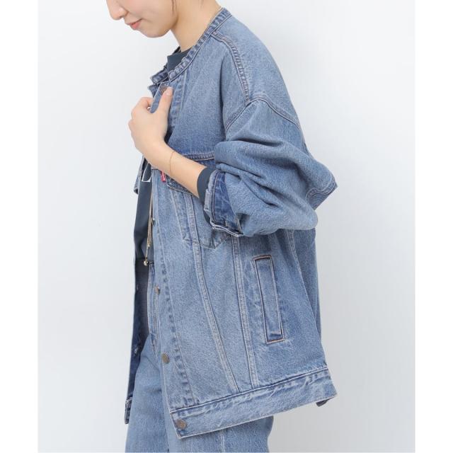 ジャーナルスタンダード レリューム（JOURNAL STANDARD relume）/《予約》［26SS新作］別注【LEVI’S】COLLARLESS XL TRUCKER：デニム…
