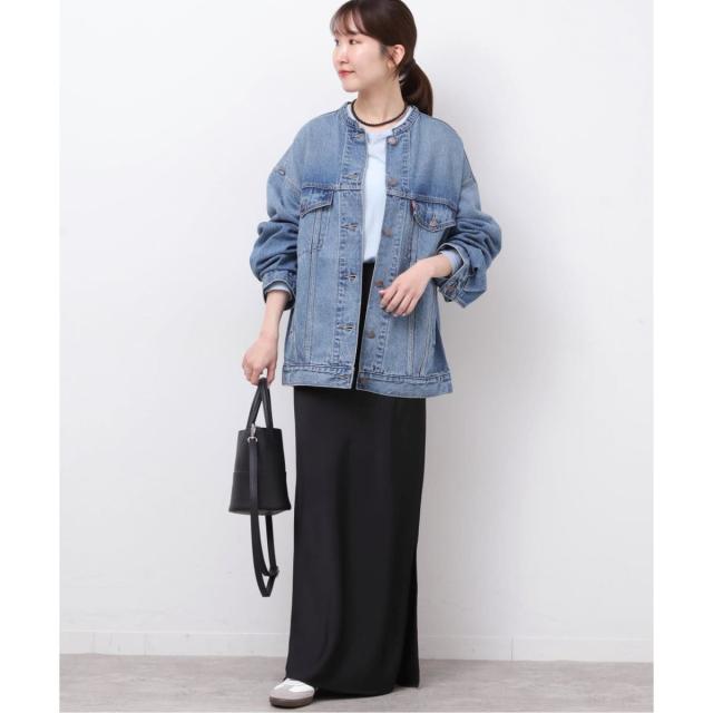 ジャーナルスタンダード レリューム（JOURNAL STANDARD relume）/《予約》［26SS新作］別注【LEVI’S】COLLARLESS XL TRUCKER：デニム…