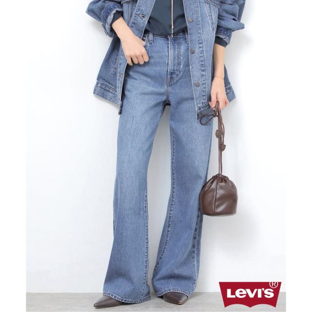 ジャーナルスタンダード レリューム（JOURNAL STANDARD relume）/《予約》［26SS新作］別注【LEVI’S】RIBCAGE WIDE LEG：デニム