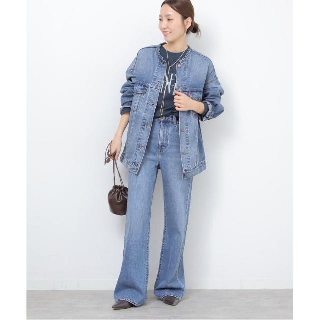 ジャーナルスタンダード レリューム（JOURNAL STANDARD relume）/《予約》［26SS新作］別注【LEVI’S】RIBCAGE WIDE LEG：デニム