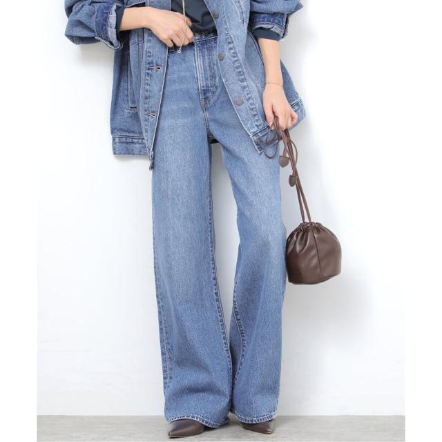 ジャーナルスタンダード レリューム（JOURNAL STANDARD relume）/《予約》［26SS新作］別注【LEVI’S】RIBCAGE WIDE LEG：デニム