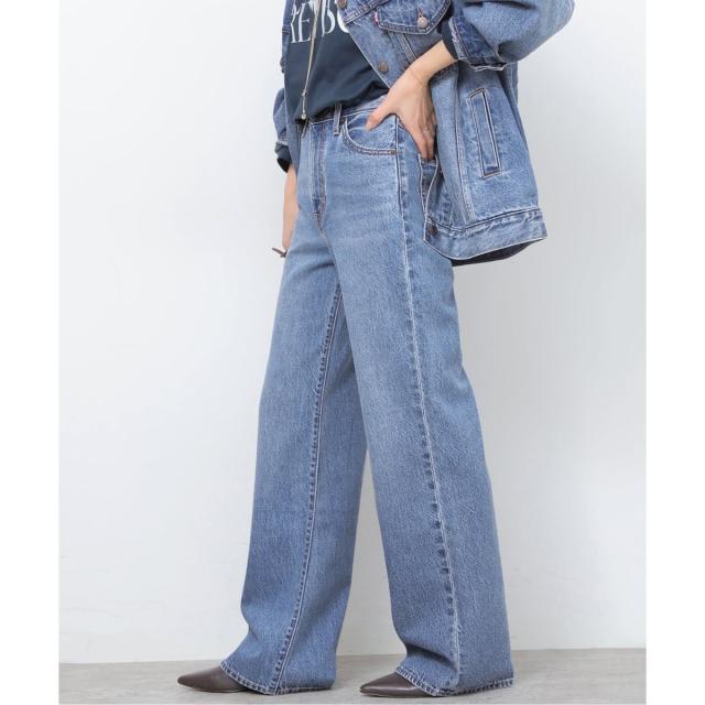 ジャーナルスタンダード レリューム（JOURNAL STANDARD relume）/《予約》［26SS新作］別注【LEVI’S】RIBCAGE WIDE LEG：デニム