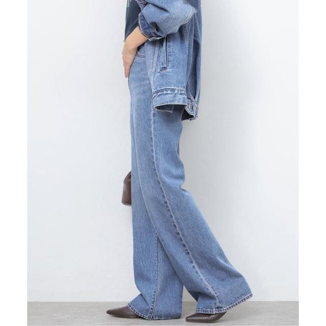 ジャーナルスタンダード レリューム（JOURNAL STANDARD relume）/《予約》［26SS新作］別注【LEVI’S】RIBCAGE WIDE LEG：デニム
