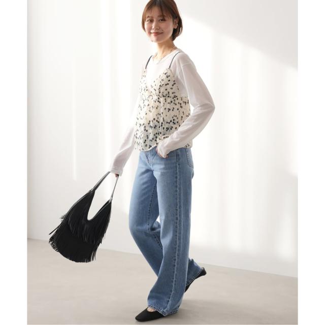 ジャーナルスタンダード レリューム（JOURNAL STANDARD relume）/《予約》［26SS新作］別注【LEVI’S】RIBCAGE WIDE LEG：デニム