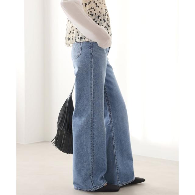 ジャーナルスタンダード レリューム（JOURNAL STANDARD relume）/《予約》［26SS新作］別注【LEVI’S】RIBCAGE WIDE LEG：デニム