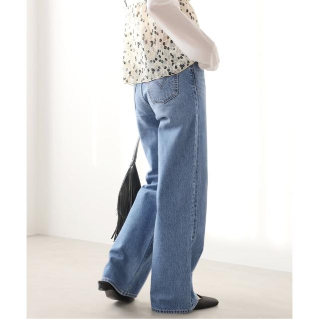ジャーナルスタンダード レリューム（JOURNAL STANDARD relume）/《予約》［26SS新作］別注【LEVI’S】RIBCAGE WIDE LEG：デニム