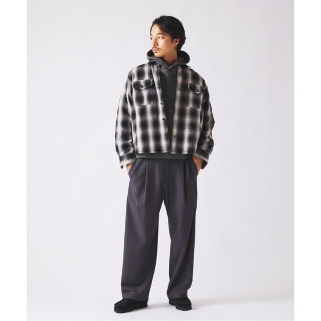 ジャーナルスタンダード レリューム（JOURNAL STANDARD relume）/《予約》トリプルヤーン CPO シャツブルゾン