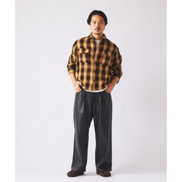 ジャーナルスタンダード レリューム（JOURNAL STANDARD relume）/《予約》トリプルヤーン CPO シャツブルゾン