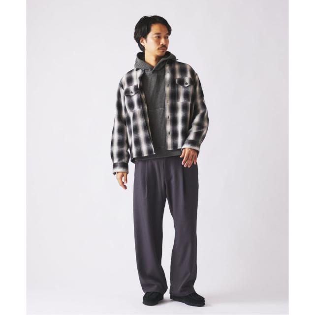 ジャーナルスタンダード レリューム（JOURNAL STANDARD relume）/《予約》トリプルヤーン CPO シャツブルゾン