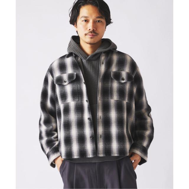 ジャーナルスタンダード レリューム（JOURNAL STANDARD relume）/《予約》トリプルヤーン CPO シャツブルゾン