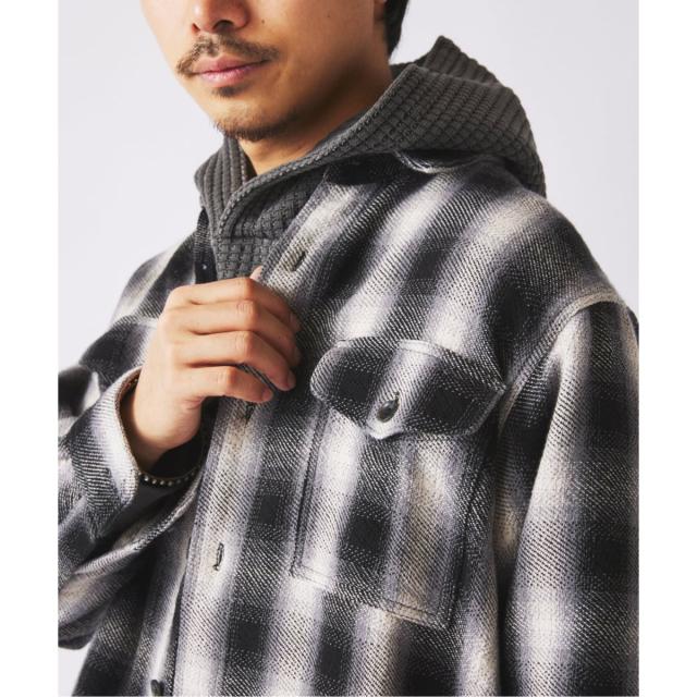 ジャーナルスタンダード レリューム（JOURNAL STANDARD relume）/《予約》トリプルヤーン CPO シャツブルゾン