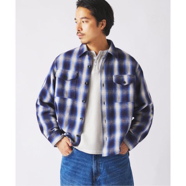 ジャーナルスタンダード レリューム（JOURNAL STANDARD relume）/《予約》トリプルヤーン CPO シャツブルゾン