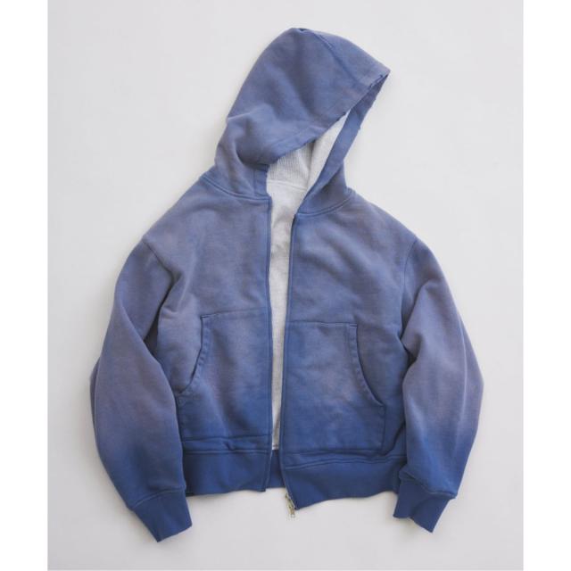 ジャーナルスタンダード レリューム（JOURNAL STANDARD relume）/《予約》ダブルフェイス ワッフル ジップパーカー
