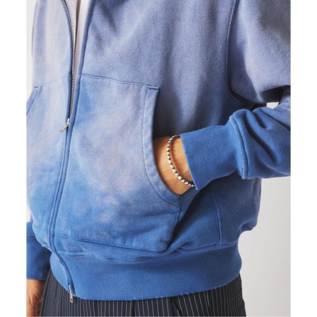 ジャーナルスタンダード レリューム（JOURNAL STANDARD relume）/《予約》ダブルフェイス ワッフル ジップパーカー