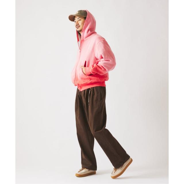 ジャーナルスタンダード レリューム（JOURNAL STANDARD relume）/《予約》ダブルフェイス ワッフル ジップパーカー