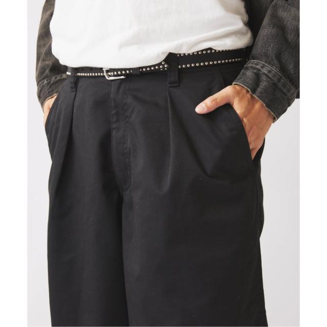 ジャーナルスタンダード レリューム（JOURNAL STANDARD relume）/《予約》ワイド カット チノパンツ