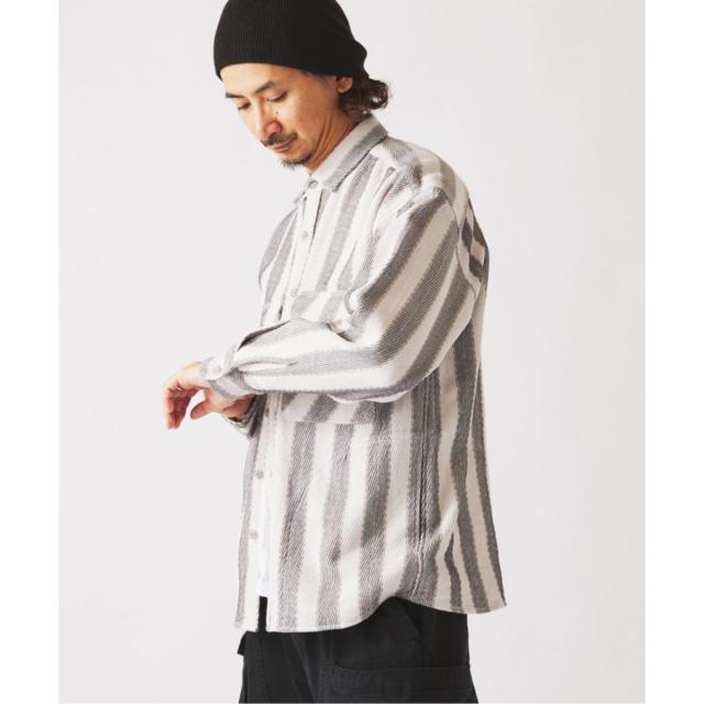 ジャーナルスタンダード レリューム（JOURNAL STANDARD relume）/《予約》ドビーストライプ CPO シャツブルゾン
